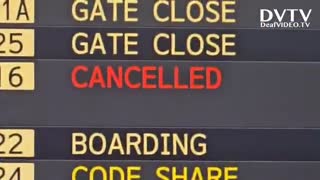 I'm fucked. My flight to Mexico City was cancelled.