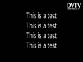 This is a test, This is a test, This is a test.