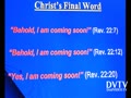 Christ's Final Word !!