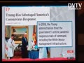 REALITY: â€œOfficials in charge of preparing for a pandemic called it THE #1 CONCERN â€” Trump shut down their office THE NEXT DAY.â€