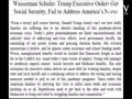 Rep. Debbie Wasserman Schultz: Trump's insufficient executive orders today not only fail to address America's urgent financial and health needs, his actions pose a serious threat to seniors' Social Security benefits. Read my full statement below: