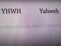 YHWH or Jesus?