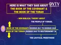 NEW BIBLICAL THEORY? REALLY!